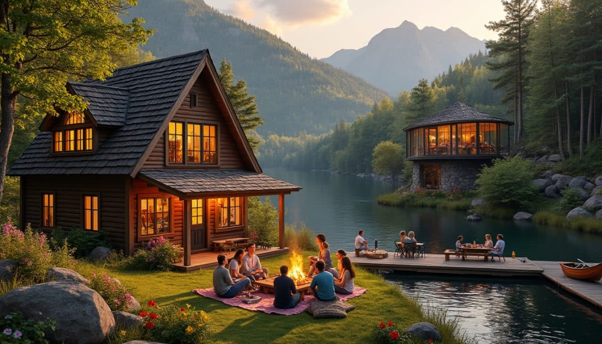 explorez 8 hébergements uniques à partager entre amis au québec. profitez d'expériences inoubliables dans des lieux atypiques qui allient confort et convivialité. parfait pour vos escapades en groupe!