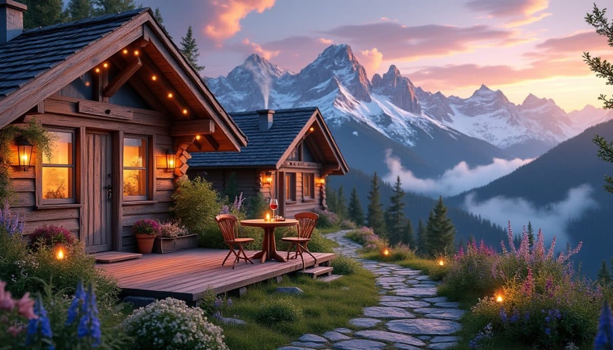 découvrez des chalets romantiques conçus pour les couples, offrant une ambiance intimiste et chaleureuse, idéale pour une escapade inoubliable. profitez de moments de tendresse au cœur de la nature, entre confort et charme.