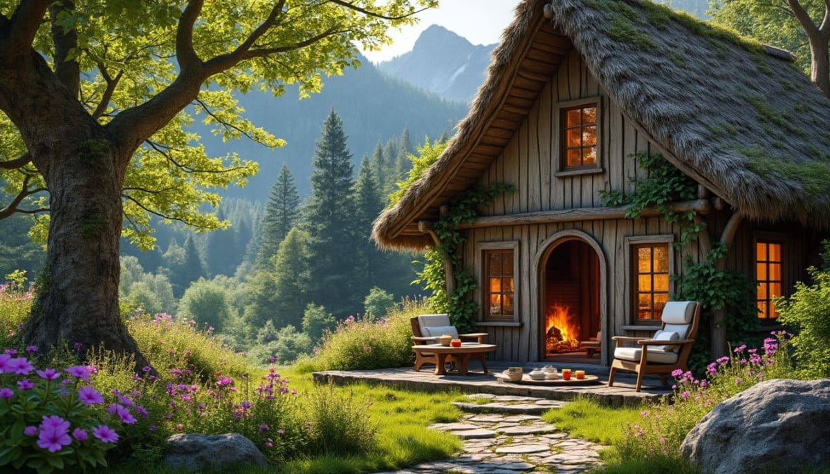découvrez un petit chalet atypique où l'expérience de séjour rime avec simplicité et nature. évadez-vous au cœur d'un cadre enchanteur, idéal pour se ressourcer et profiter des plaisirs d'une vie au grand air.