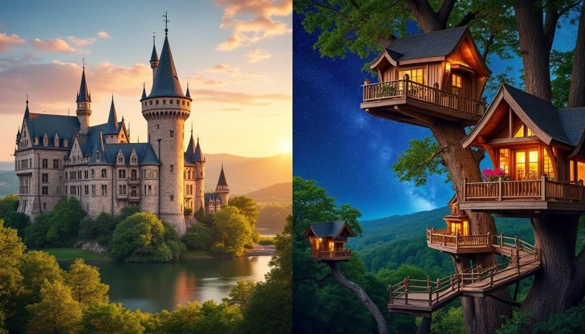 découvrez 29 séjours uniques en pennsylvanie, de magnifiques châteaux historiques à des cabanes insolites dans les arbres, pour une expérience inoubliable au cœur de la nature et de l'histoire de l'état.